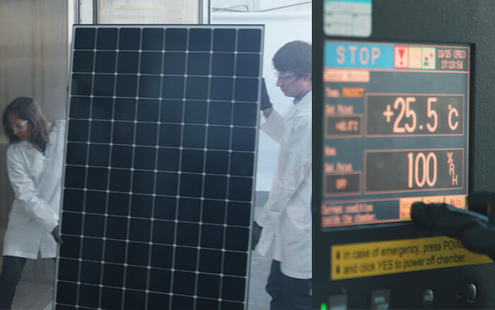 Maxeon Solar Panel Damp Heat Test