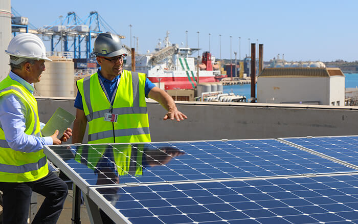 Maxeon Solar Panels Installation on Malta Based Oil Tanker